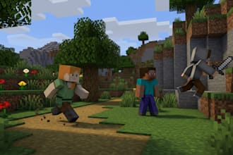 create  3d voxel model minecraft skin voxel art game assets