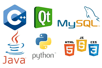 do python programming java c cpp programming and website app development project