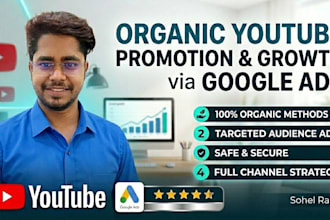 do vairal youtube video promotio via google ads campaing