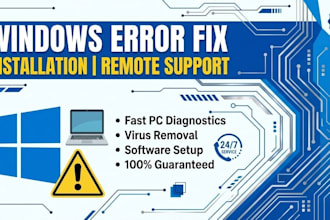 solve pc problems and fix windows installation errors