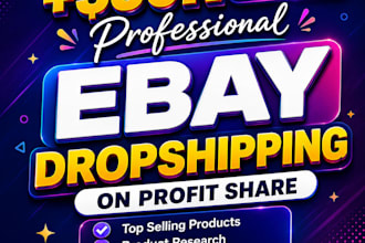 ebay dropshipping on percentage basis in UK market