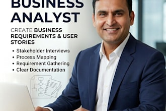 be your business analyst for salesforce and CRM projects