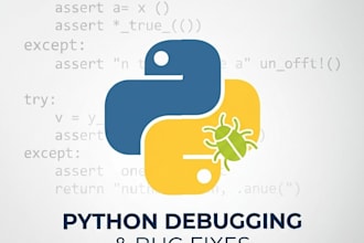 fix python bugs and debug your code