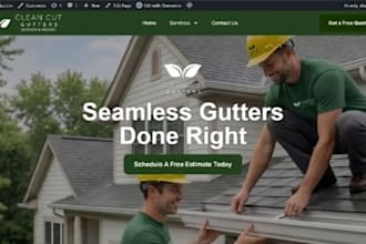 build squarespace drainage service website plumbing service website