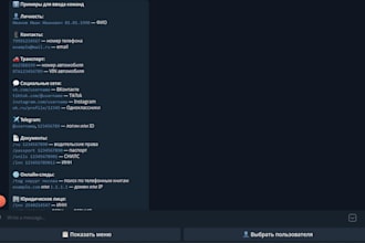 build a custom telegram or bot with python