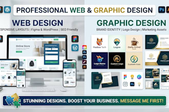 do web design and graphic design