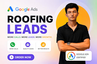 generate guaranteed roofing leads with google ads