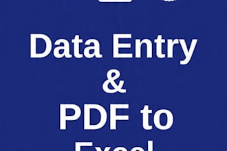 do expert data entry and file conversion