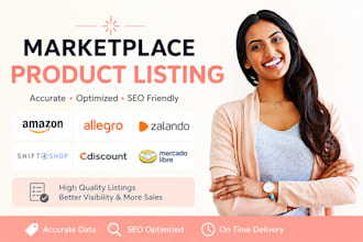 upload products on amazon allegro zalando cdiscount and mercado libre