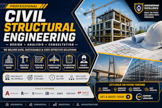 create architectural, structural and mep permit drawings for city approval