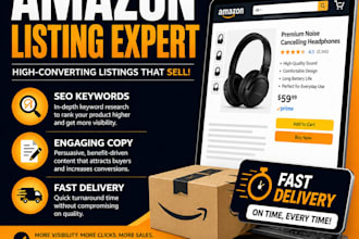 write amazon product description and bullet points