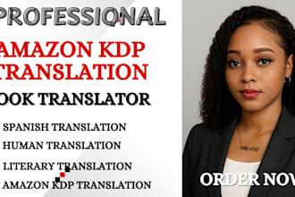 manually translate english to spanish novel translation amazon kdp translation