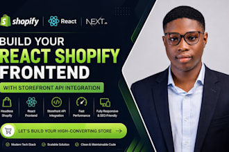 build your react shopify frontend with storefront API integration
