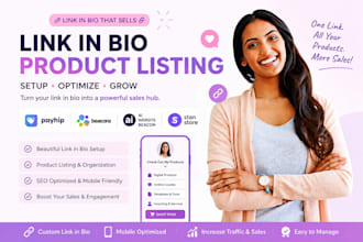 design payhip beacons ai website beacon stan store setup link in bio product