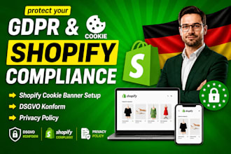 set up gdpr and cookie compliance for german shopify stores shopify expert