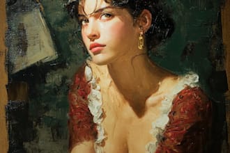 paint an oil replica of any painting with free shipping