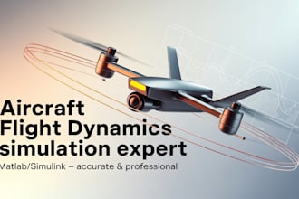 simulate aircraft dynamics in matlab simulink
