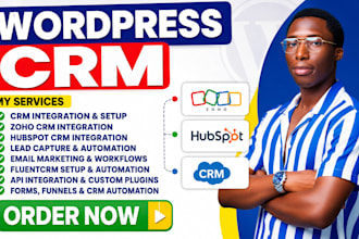 integrate wordpress and woocommerce with your CRM and automate leads