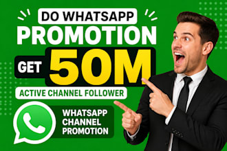 boost whatsapp followers and grow 50k whatsapp channel members with bulk SMS