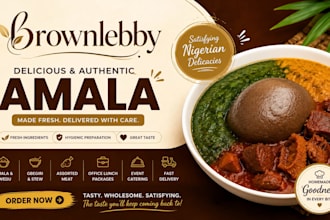 cook and deliver delicious amala and ewedu for homes office lunch and events