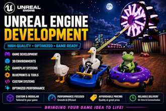 create an unreal engine game prototype