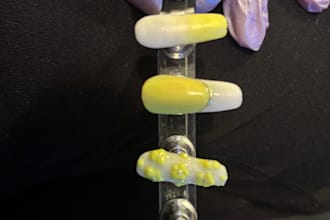 create custom handmade press on nails