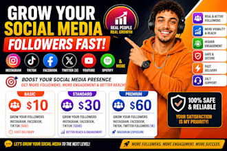 increase social media followers