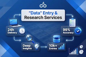 do data entry, copy paste, and internet research tasks