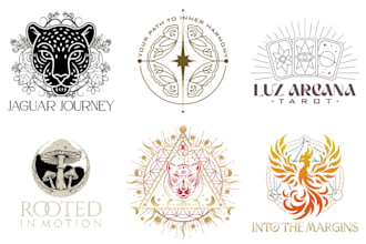 create sacred geometry mandala logo design