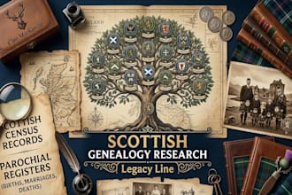 do scottish genealogy research ancestry family tree and clan tracing