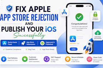 fix apple app store rejection and publish your ios successfully