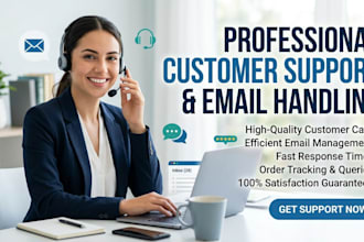 provide professional customer support and email handling for your busines