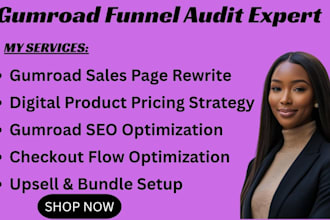 optimize gumroad product pages sales funnel audit for better conversion sales