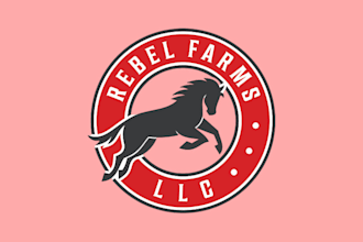 do equestrian, equine, animal, pet, horse farm ranch logo design