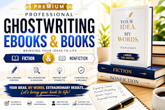 ghostwrite, book writer, fiction ghostwriter, non fiction ghostwriter