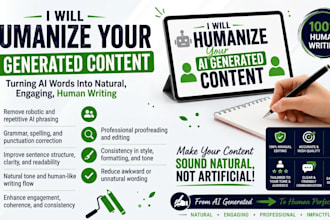 humanize your ai generated content