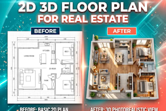 draw 2d 3d floor plan house plan autocad drawing site plan real estate plan