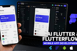 do ai flutter mobile app development, flutterflow mobile app developer, app