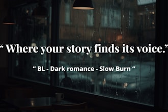 ghostwrite your bl or lgbtq romance novel chapters