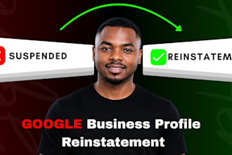 resolve google business profile suspension and verification