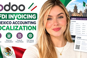 set up odoo cfdi invoicing and mexico accounting localization