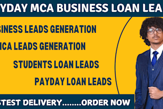 mca leads mortgage leads business loan leads mca payday loan leads in 24 hours