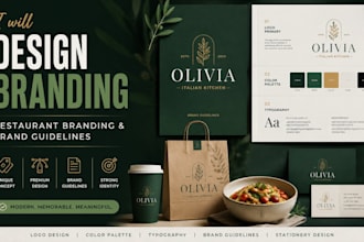 design branding brand guidelines restaurant branding food branding brand style