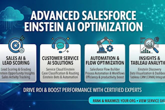 setup salesforce einstein ai automation and sales cloud flow optimization