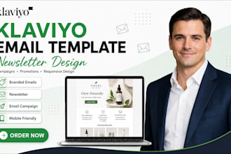 design klaviyo email template newsletter email campaign