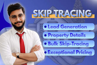 do real estate skip tracing for you