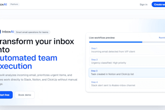 build custom ai workflow automation with gmail, slack and notion