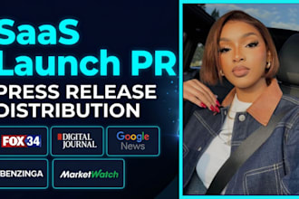 promote nd launch your saas app with tech press release writing and distribution