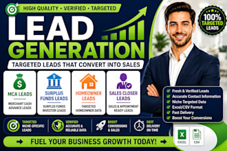 do remote sale closer mca business load lead surplus fund lead homeowner leads