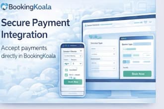 integrate stripe or paypal with your bookingkoala system
